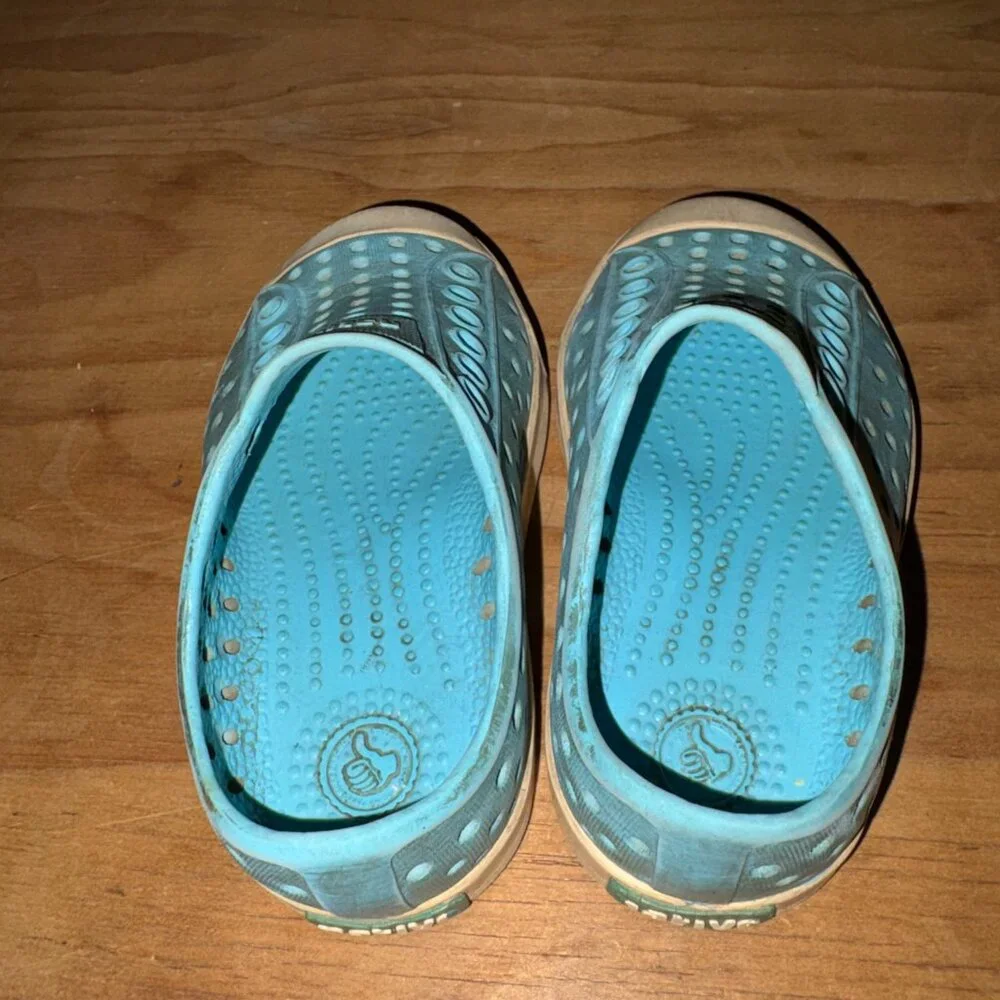 Native Jefferson Sandals Waterproof Outdoor Lightweight BlueToddler Size C 6